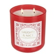 thumbnail image 2 of Mainstays Naughty & Nice Scented Candle, 10 oz, Single Wick, Festive Holiday Glass Jar, 2 of 6