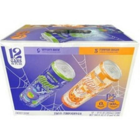 Alani Nu Sugar Free Energy Drink Variety Pack, Witch's Brew & Pumpkin Cream, 12 Pack, 12 fl oz