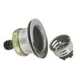 thumbnail image 3 of Hardware Express 122079 Sink Strainer ProPlus (R) Fits 2-1/2 Inch Drain Outlet; Stainless Steel Body And Basket; With Lock Nut/ Slip Nut/ Washers And Basket, 3 of 3