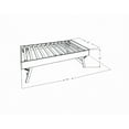 thumbnail image 6 of Kodiak Furniture Boho Wood Daybed and Pop Up Bed in White with Linen Mattress, 6 of 6