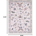 thumbnail image 2 of Insect Washable Rugs for Living Room Soft Area Rug x Rug for Bedroom UltraThin Non Slip Dining Room Rug Stain Rug Large Carpet for Office Nursery(&#x), 2 of 8
