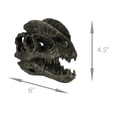 thumbnail image 4 of Dilophosaurus Dinosaur Head Fossil Statue Small, 4 of 4