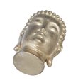 thumbnail image 4 of Sagebrook Home Resin 9" Buddha Head Planter, Gold, 4 of 5