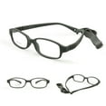 thumbnail image 5 of Gafas para niños y niñas, montura de gafas ópticas con correa, tamaño 49-16,6-8 años sin tornillo, gafas flexibles de una pieza para niños con cordón, 5 of 5