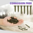 thumbnail image 4 of Czcpp-30 0 Pcs Ongles en Feutre Laqué de Haute Qualité 1 Pouce, Ongles Laqués pour Fixer le Feutre de Couverture, Bardeaux d'Asphalte et Planche d'Isolation, 4 of 4