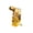 Gold, variant on White White Small Welding Torch Spray Inflatable Lighter Elbow Fixed Flame Refillable Plastic Utility Lighter