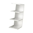 thumbnail image 4 of DOLITY Desk Bookshelf 3 Tier Multifunction Office Storage Rack for Dorm Office Desk White, 4 of 9