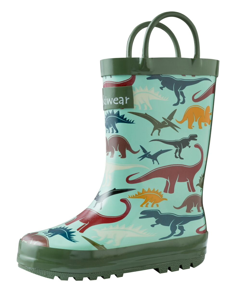 Oakiwear Kids Rain Boots For Boys Girls 