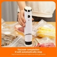 thumbnail image 5 of Clearance! Vacuum Sealer Hand Held for Domestic Use with Sealing Bag and Roll for Low Temperature Low Flow Cooking and Hermetically Sealed Food Storage(Vacuum Sealer +5Bags) 1 Vacuum Sealer, 5 of 9