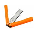 thumbnail image 2 of Xingzhi Sharpener Double Sided Portable Mini Foldable Sharpening Stone Kitchen Handheld Whetstone Household Tools Home for Hiking Orange, 2 of 7