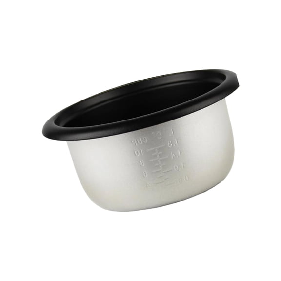 Sinyiin Aluminum Rice Cooker Inner Container Replacement Nonstick Cooking Pot Baking Bowl for Home Cooking Kitchen Appliances