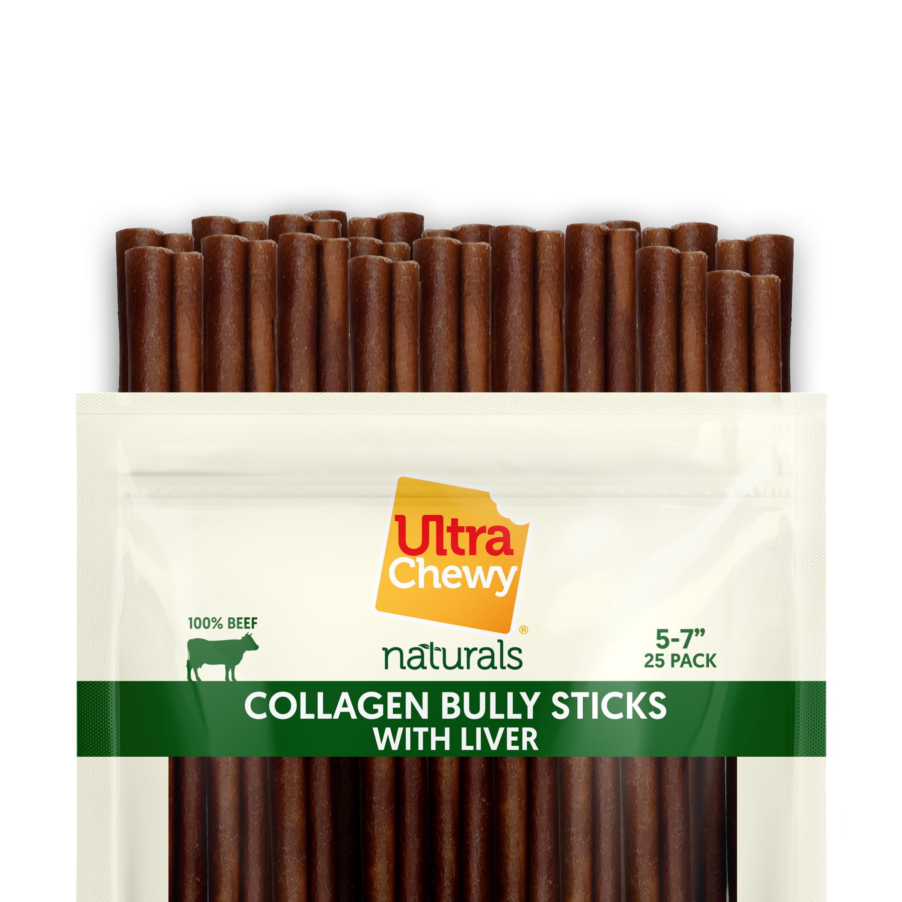 Ultra Chewy Collagen Sticks 5-7 inches (25 Pack)