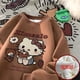 thumbnail image 1 of Sudadera de manga larga con cuello redondo estilo japonés de Sanrio Hello Kitty, ropa bonita con dibujos animados Y2k, camisetas holgadas para mujer, 1 of 5