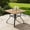 Square L35"xW35" Wood Grain, variant on STARY Patio Dining Table 35"x35", Square Outdoor Dining Table with 1.57" Umbrella Hole for Patio Graden Backyard and Poolside