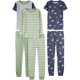 thumbnail image 1 of Conjunto de pijama Simple Joys by Carter's Boys, 6 piezas, algodón 4T, 1 of 5