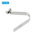 thumbnail image 3 of Unique Bargains 10x6mm Kayak Paddle Snaps, Hollow Button Single Pin Lock Tube Spring Clips for Tent Pole, 10 Pack, 3 of 6