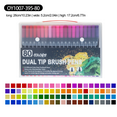 thumbnail image 7 of ASOVNXF Dual Coloring Markers Brush Pens, 80 Fine Point Art Markers,Coloring Markers for Adults Coloring Books No Bleeding, for Adult Book Cards Drawing Craft Kit Teacher Office Supplies, 7 of 7