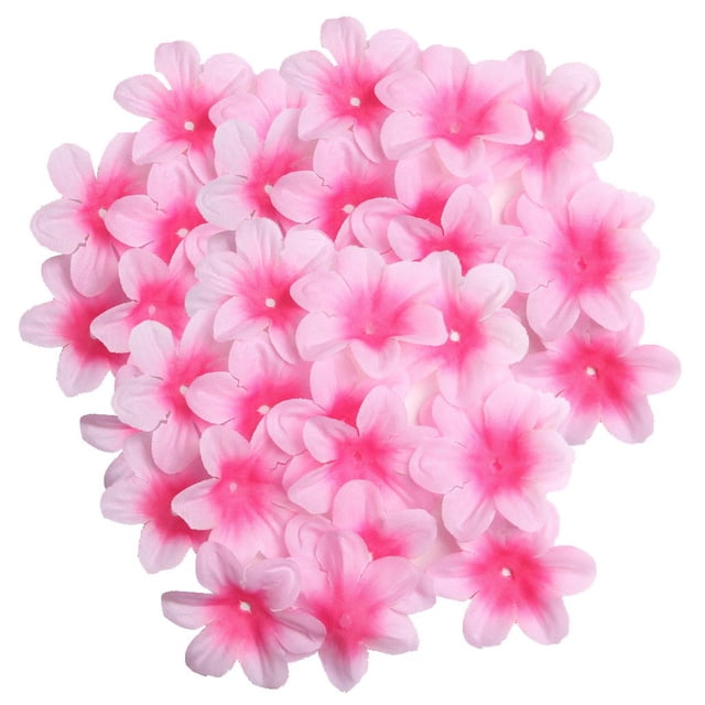 5 pétalos de hortensia de seda para decoración de mesa de boda, confeti floral rosado