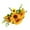 B, variant on Yuehao 1.20" Artificial Silk Sunflower Wedding Bouquet