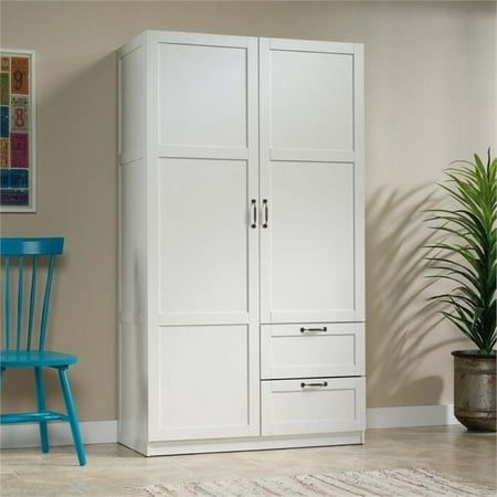 Pemberly Row Wardrobe Armoire in White