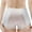 Light Gray-C, variant on Women's Washable Leak Proof Menstrual Pants, High Waist Underwear with Pure Crotch, Thin Lightweight Urine Resistant Briefs for Light Bladder Leakage, Plus Size X-Large