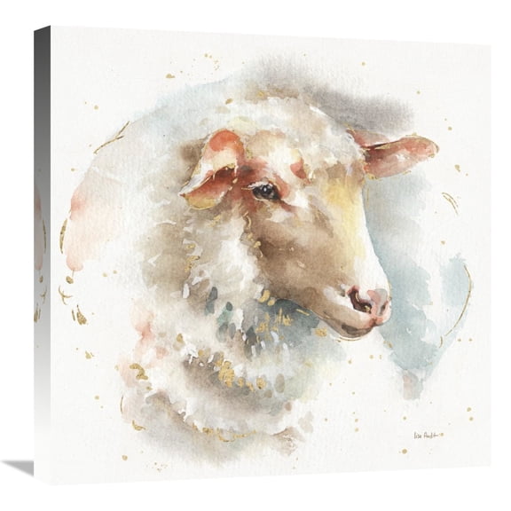 Global Gallery's 'Farm Friends IV' By Lisa Audit Stretched Canvas Wall Art