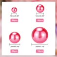 thumbnail image 4 of 150pcs Floating Pearls Vase Filler Beads Pink Centerpieces Beads No Hole Faux Beads Water Candle Beads, 4 of 9