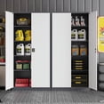 thumbnail image 7 of STANI Home Office Storage Cabinet with Shelves and Doors, Metal Utility Cabinets with 2 Locking Doors and 5 Shelves, Tall Steel Locker Cabinets or Garage, Kithen, Pantry and Classroom, 7 of 7