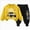 C241-Yellow, variant on Boys Clothes Long Sleeve Color-Block Sweatshirt & Pant Clothing Set 2Pcs Fall Clothes for Kids 6-12 Months 12-24 Months 2T 3T 4T 5T 6T 7T 8T 9T Children Yellow 6-7 Years