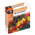 thumbnail image 2 of Sylvania Prelit Leaf Garland Fall Decor, 2 of 3