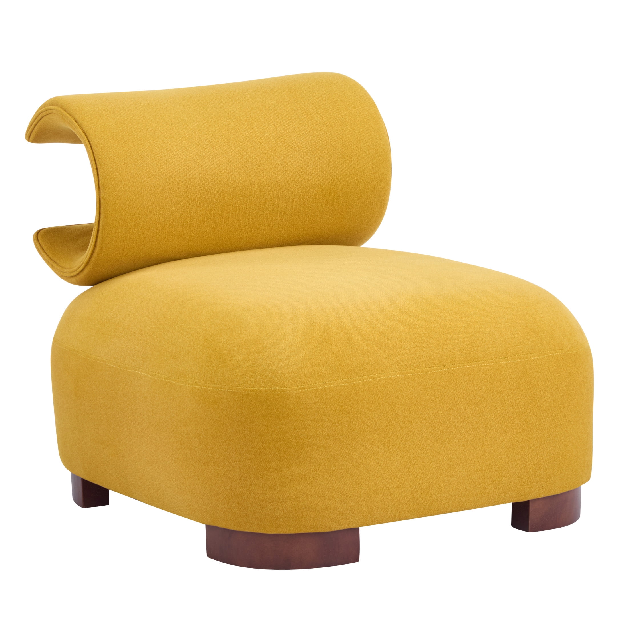 Christopher Knight Home 28" Modern Upholstered Accent Chair for Living Room, Pet-Friendly, Yellow