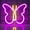pink + warm white, variant on Neon Signs for Bedroom, Butterfly Neon Signs LED Lights USB or Battery Powered,Led Neon Light as Neon Wall Signs for Girls, Light up Sign for Christmas Party Wedding Kids Room (Pink+Yellow)