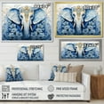 thumbnail image 4 of Designart "Elephant Majesty in Hinduism" Spiritual Floater Framed Wall Art Living Room, 4 of 7