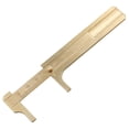 thumbnail image 1 of Brass Vernier Caliper, Ultra Accurate Measuring Tool for Jewelers and Craftsmen, with Non  Non Oxidizing Material, Smooth Sliding Motion for Internal External, 1 of 7