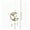 A, variant on Tdxkok Natural Raw Amethyst Suncatcher Wind Chime with Butterfly Vine Ring, Copper Metal Crystal Hanging Ornament for Window Garden Patio Home Positive Energy Stress Relief