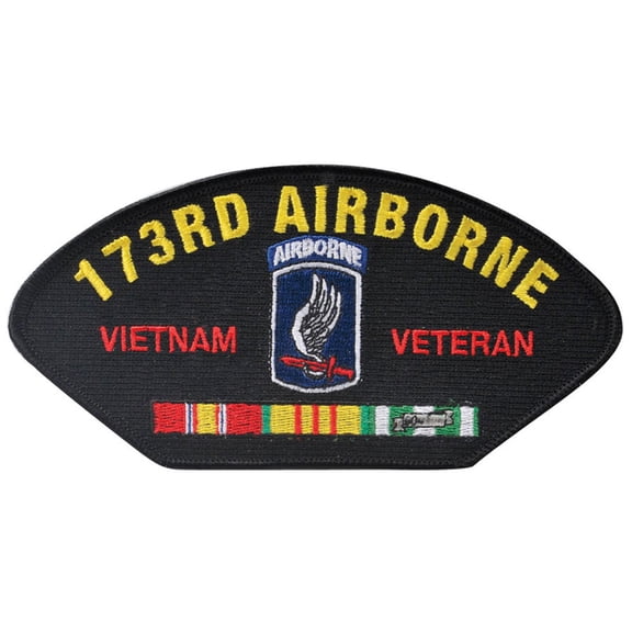 173rd Airborne Vietnam Veteran Hat Patch