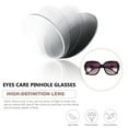 thumbnail image 2 of IFANLANDOR 1Ensemble Lunettes de Cyclisme Mode Résine Noire Lentille Ronde Protection UV Hommes Femmes Activités Extérieures, 2 of 7