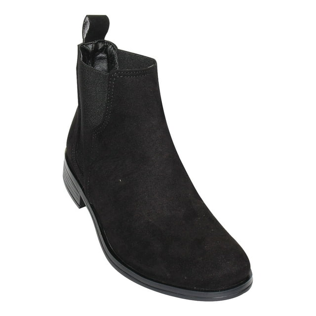 BOTIN CASUAL LEON MUJER NEGRO GAMUZA 3557 LEON 3557p