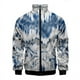 thumbnail image 3 of Nueva chaqueta con cuello alto y cremallera con estampado digital 3D de teñido anudado para hombre y mujer, chaquetas de manga larga, ropa de calle cómoda, abrigos económicos para hombre, 3 of 5