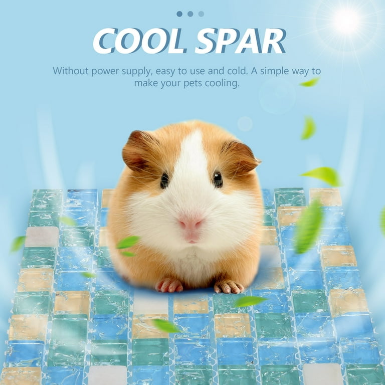 Bunny Cooling Pad Summer Bunny Sleep Mat Summer Guinea Pig Cooling Mat for Cooling