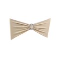 thumbnail image 1 of Silla Faja Con Hebilla Funda de Asiento Decoración Boda Colco Trasero de la silla de la banda elástica, 1 of 4