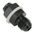 thumbnail image 4 of Fuel Cell Fitting Fuel Cell Bulkhead Fitting With PTFE Washer Black Anodized 6061-T6 Aluminum Alloy Connector For Most Fluid, 4 of 8