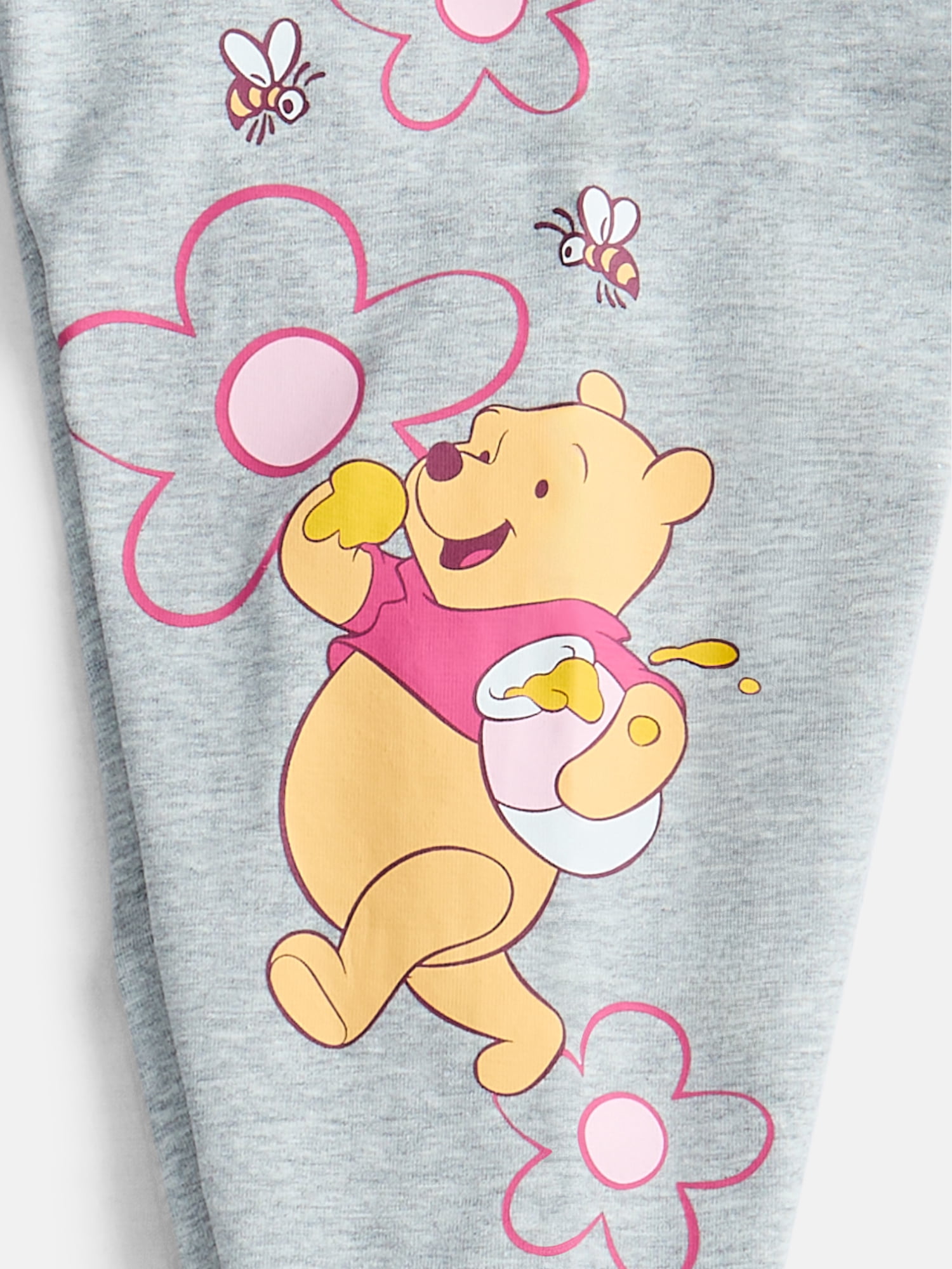 Winnie the Pooh Girls' Good Spring Graphic Leggings, Sizes 4-16