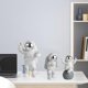 thumbnail image 4 of astronauti Figurine PVC de Acción Spaceman Modelo Escultura Linda Estatua Del Espacio Exterior para La Decoración para hogar pequeña sala de Oficina Plata 3pcs mayimx Estatuilla de la estatua del astronauta, 4 of 9