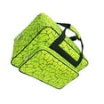 thumbnail image 2 of Cateissary Bolso de moda para mujer de los deportes y de la aptitud de la capacidad grande con la cremallera lisa reforzada y apretada Almacenamiento y organización del hogar Verde grande, 2 of 6