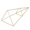 thumbnail image 4 of Modern Rustic Art Style Triangle Hanging Metal Air Plant Flower Pots Rack Holder, 4 of 6