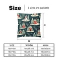 thumbnail image 5 of Christmas Tree Decorative Pillows Covers with Unique Patterns for Bed, Home Decor - Set of 2 Pillow Inserts - Available in 16x16, 18x18, 20x20 Inches for Various Occasions, 5 of 6