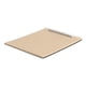 thumbnail image 2 of Persiana deslizante para consola central, cubierta enrollable para bandeja de almacenamiento de consola, fácil de instalar beige obscuro, 2 of 9