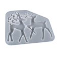 thumbnail image 1 of Molde de alce epoxi, llavero, decoración de etiquetas, molde de resina DIY, Estilo 1 Zulema molde de silicona, 1 of 7