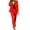 Red, variant on Puntoco Womens Business Suit Clearance,Women'S Long Sleeve Solid Suit Pants Elegant Business Suit Sets Red 10(XL)